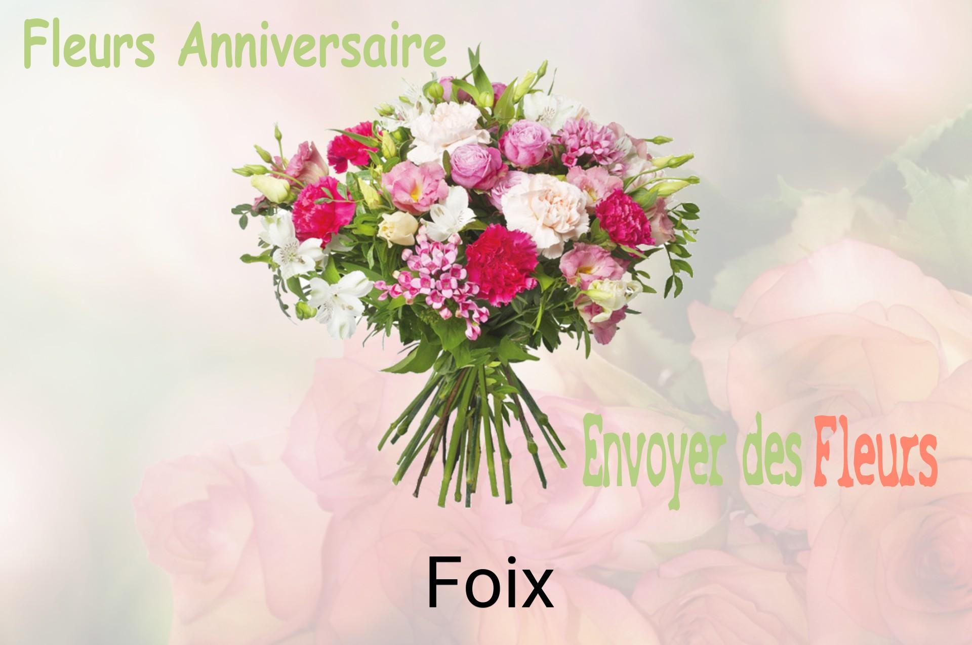 Bouquet de fleurs d’anniversaire livré à Foix